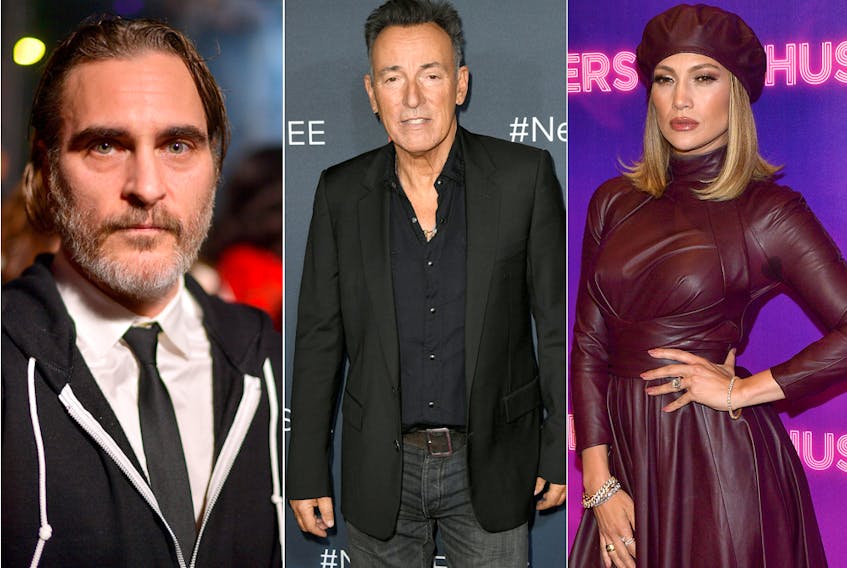 Joaquin Phoenix, Bruce Springsteen and Jennifer Lopez are all Toronto-bound for this year's film festival. (Getty)