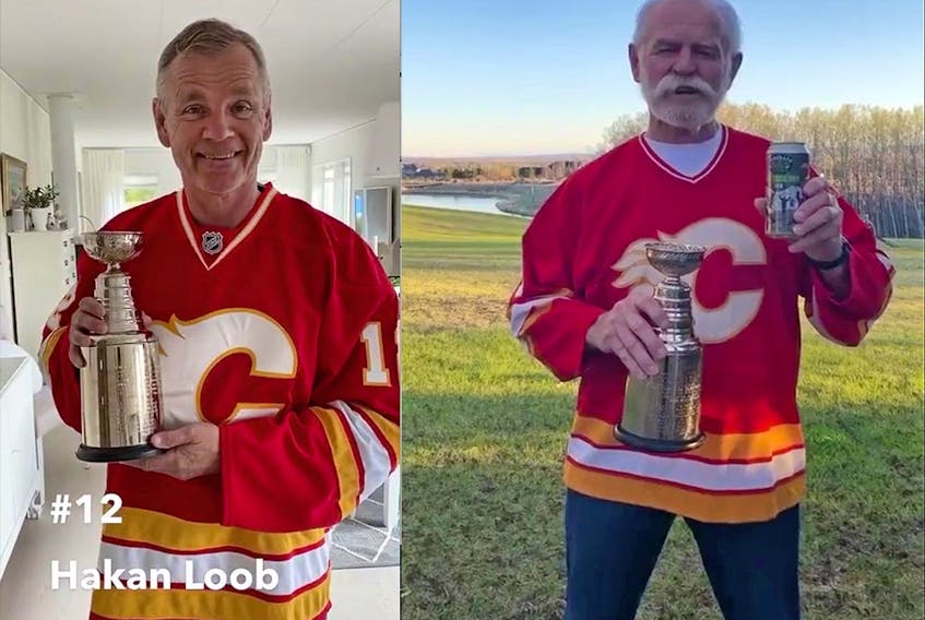 The Calgary Flames alumni marked the anniversary of their 1989 Stanley Cup title with a TikTok video, a mash-up of a bunch of 50- and 60-somethings ‘passing’ hockey’s ultimate prize around from their respective basements and backyards.