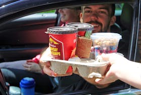 Drive-thru customers have become a lifeline for Tim Hortons this year while dine-in restrictions are in place.