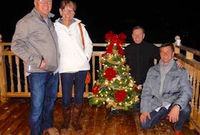 Wade Murray, left, Darlene Bradley, Allan Betts and Clive Currie will perform Dec.17 in New Dominion. SUBMITTED PHOTO