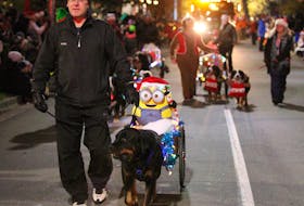 Participants in the 2017 edition of the Parade of Lights in Halifax. This year's parade is on Saturday night.