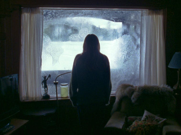 Riley Keough gets snowed in - as does the plot - in the horror movie The Lodge.