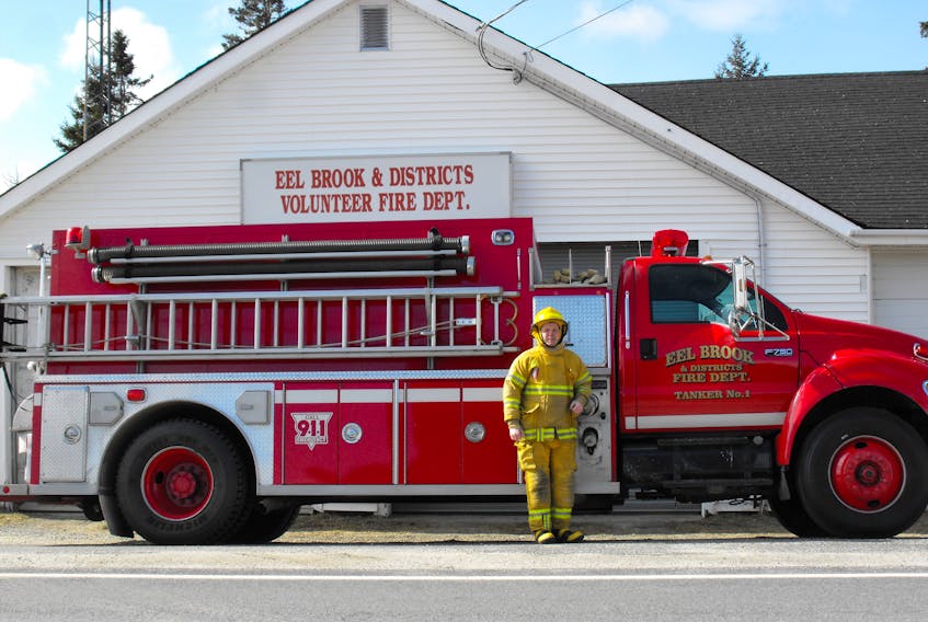 Robert MacLeod has volunteered in the Tusket area for 19 years, including as a volunteer firefighter with the Eel Brook and District Fire Department. CONTRIBUTED