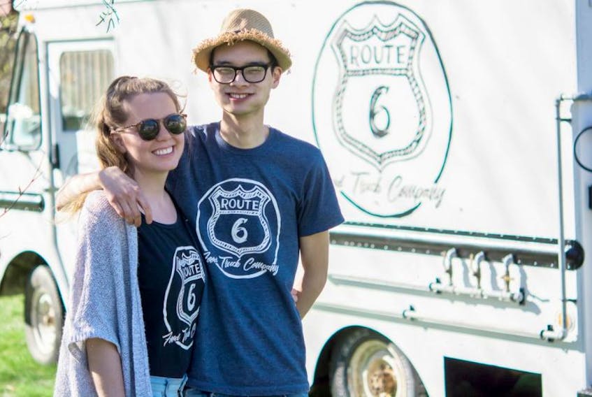 Justin Yap and his wife Barbara Goodall have opened the Route 6 Food Truck in Tatamagouche.