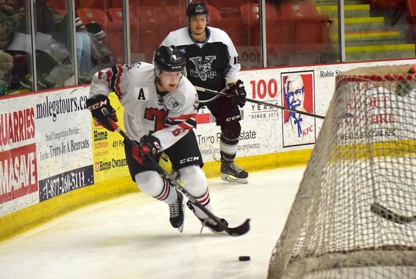 Tyler Pyke is an assistant captain and a valuable member of Truro Bearcats hockey club.