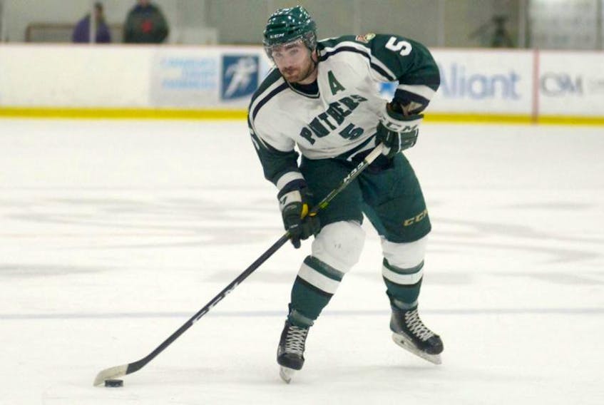 Casey Babineau was a reliable defenceman during his time with the UPEI Panthers, missing just one game in four seasons.