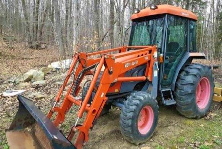 The RCMP are asking for public assistance in recovering this tractor, which was stolen last weekend from a Truro Heights residence.
