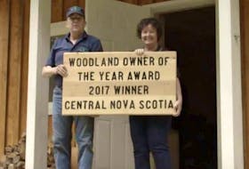 Peter and Pat Spicer, Nova Scotia's 2017 Woodlot Owners of the Year.