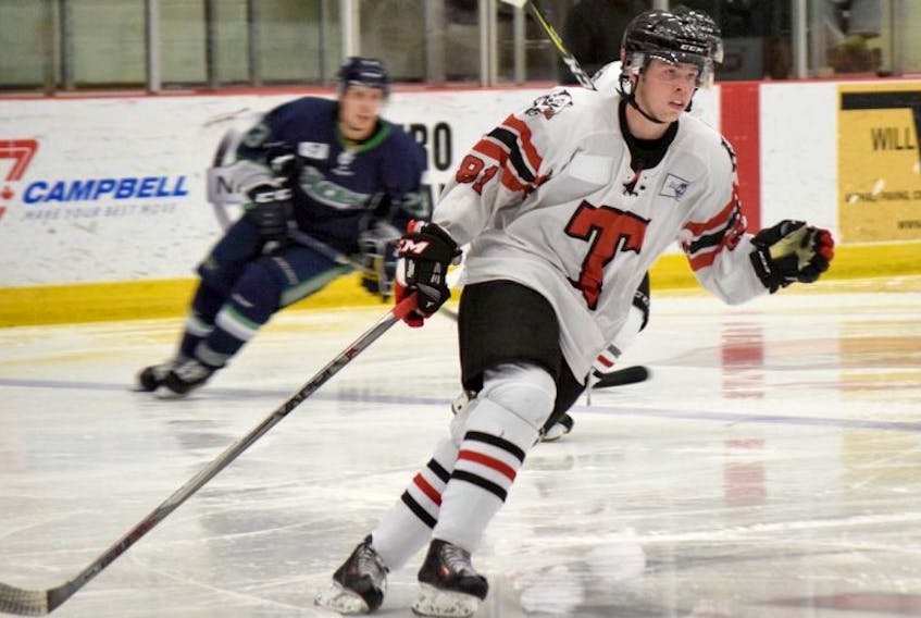 Bearcats forward Cameron MacLeod is a reliable player in all areas of the ice.