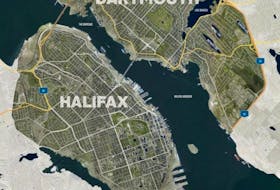 The regional centre of Halifax Regional Municipality, the area to which the Centre Plan hopes to direct growth.