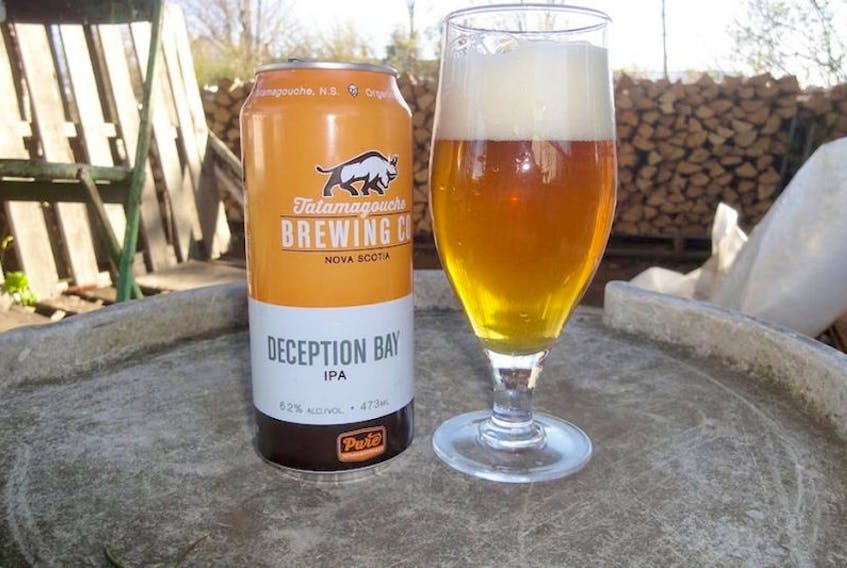 Tatamagouche Brewery’s Deception Bay beer was one of two the company’s creations to make the NSLC’s top-10 list of local craft beers.