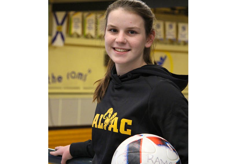 Baillie Lynds, who starred at the high school level with the CEC Cougars, will take her game to the college ranks with the Dal AC Rams, beginning next fall.