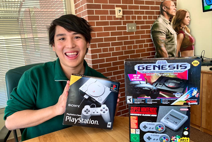 Jose Gonzalez, vice-president of student life for the UPEI student union, says he’s excited to introduce video game consoles that can be rented by students at no cost. The student union launched this new video game co-op service on Jan. 18. 