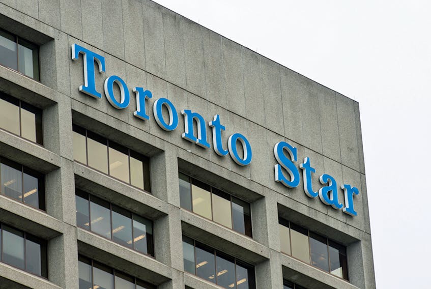  The Toronto Star’s head offices at the base of Yonge Street in Toronto.