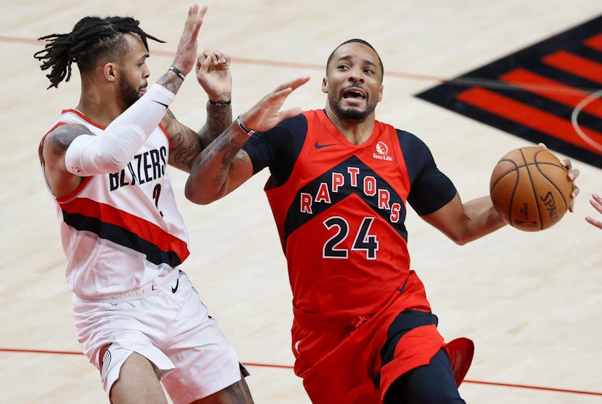  Gary Trent Jr. and Norman Powell are trading places, thanks to a deal between Portland and Toronto on Thursday.