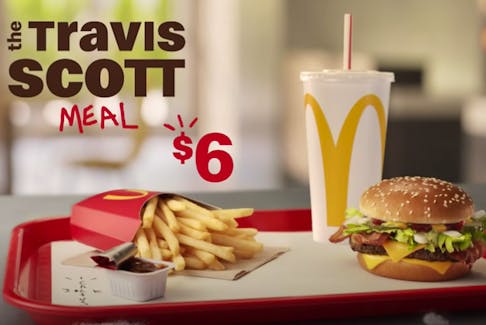 The Travis Scott burger is hugely popular in the United States.