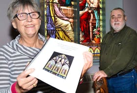 Katherine Dewar, a member of Trinity United Church in Charlottetown who helps with church tours in the summer, was looking for some information on the church’s stained glass windows, so she reached out to her friend, Reg Porter of Belle River, who has a background in art history. Although she was just looking for a few notes, he produced a book, which will be the subject of an illustrated talk on Sunday when the congregation celebrates its 151st anniversary at 10:30 a.m.<br /><br />