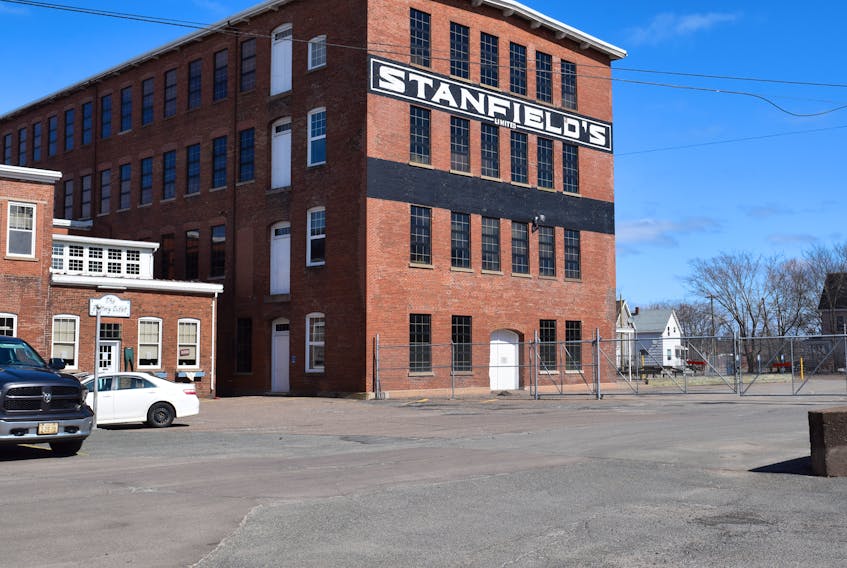 Stanfields's Ltd., in Truro has made a proposal to the provincial government to call back laid off workers and switch its production to isolation gowns and non-medical face masks to help with supplies needed for frontline COVID-19 workers. HARRY SULLIVAN/TRURO NEWS