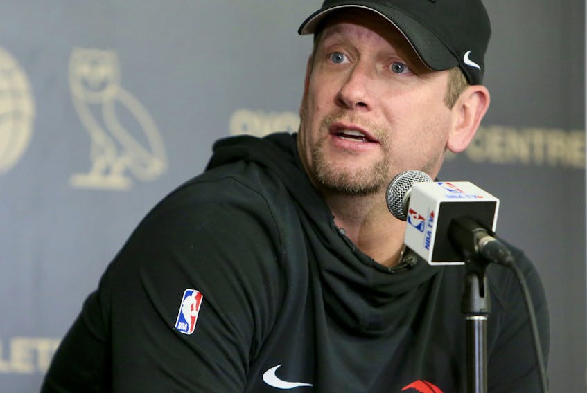 Raptors head coach Nick Nurse all his players want to talk about right now is the murder of George Floyd and the unrest that has followed. 