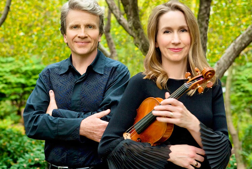 Timothy Steeves and Nancy Dahn of Duo Concertante are the founders and artistic directors of the Tuckamore Chamber Music Festival. — Contributed