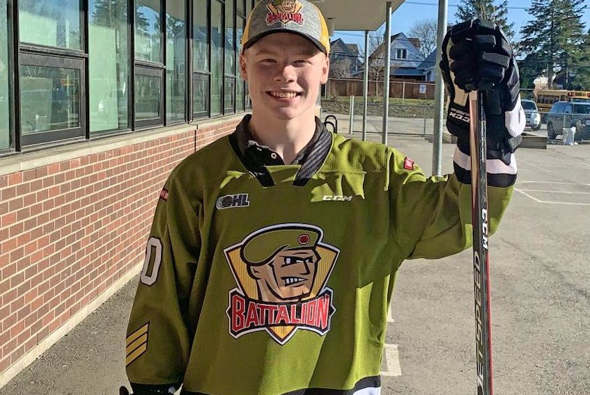 The North Bay Battalion selected defenceman Ty Nelson of the Toronto Jr. Canadiens for the first pick in the Ontario Hockey League Priority Selection. Supplied Photo