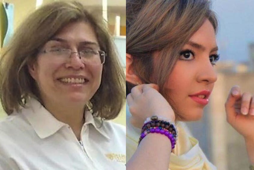 Dr. Sharieh Faghihi, left, and Masoumeh Ghavi are two of the Halifax residents believed to have died in the Jan. 8 plane crash just outside Tehran, Iran. - Alumni Anchor / Dalhousie University/Facebook