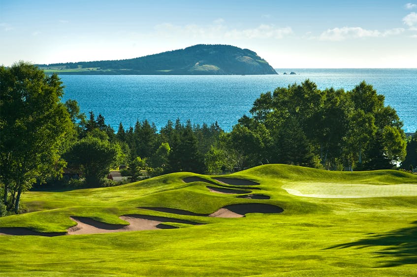The Cape Breton Highlands Links golf course is one of the best in the world and is a huge draw for visitors to the island. PARKS CANADA PHOTO  