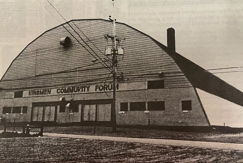 The North Sydney Forum — also known as the Kinsmen Community Forum — is shown in the 1960s. The Forum was closed in 2011 when the then Northside Civic Centre — now known as Emera Centre Northside — opened its doors on King Street in North Sydney. CONTRIBUTED