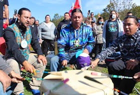 Eskasoni's East Boy's were also on hand to take part in the celebration