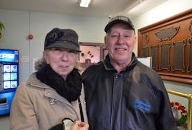Dawn and Bert Skipper of Windsor were among thousands of residents of the Windsor-West Hants region to cast ballots in the historic March 7 municipal election. KIRK STARRATT