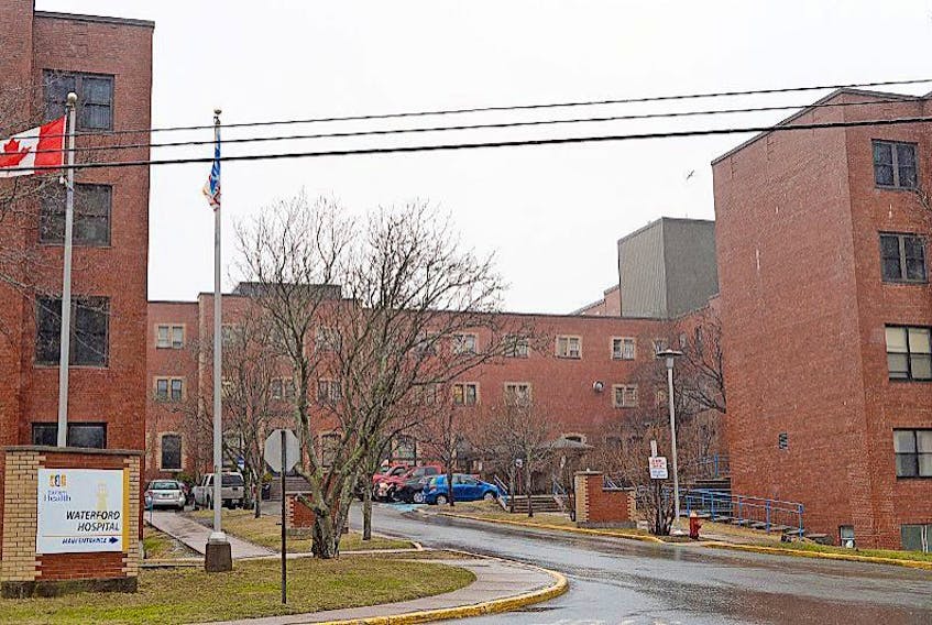 The Waterford Hospital in St. John’s.