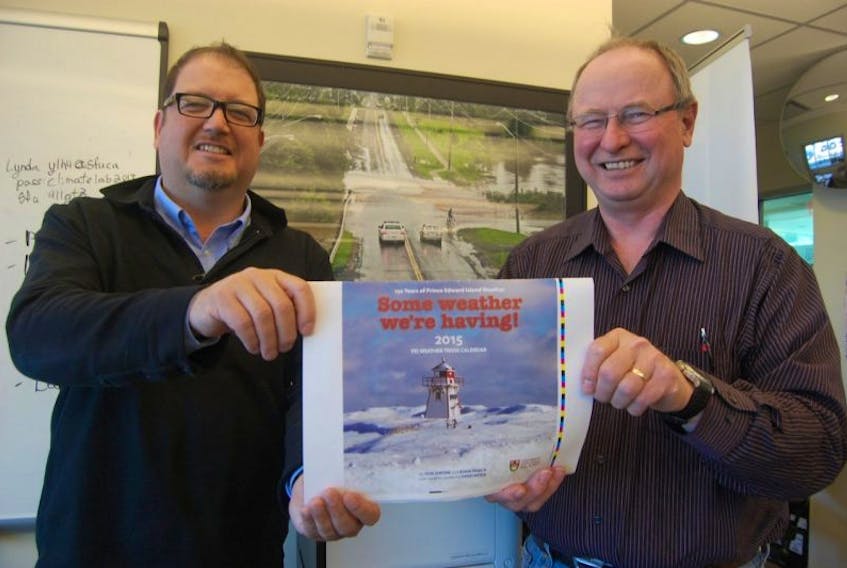 Climate Research Lab director Adam Fenech and climate station manager Don Jardine have put together P.E.I.’s first weather trivia challenge that has snippets of weather stories for each of the 365 calendar days in 2015 and more.