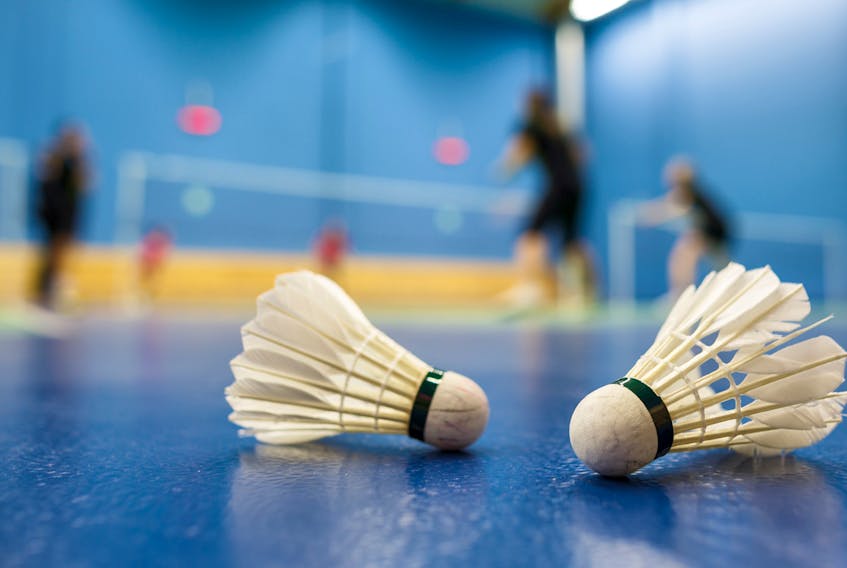 Canadian Collegiate Athletic Association badminton championship.
