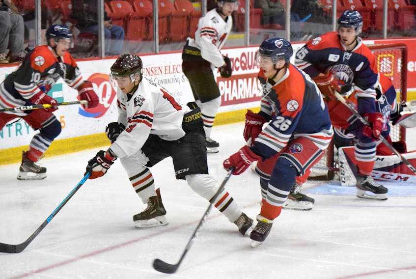 The Truro Bearacts defeated the South Shore Lumberjacks 5-2 for their only win last week during a three-game set.