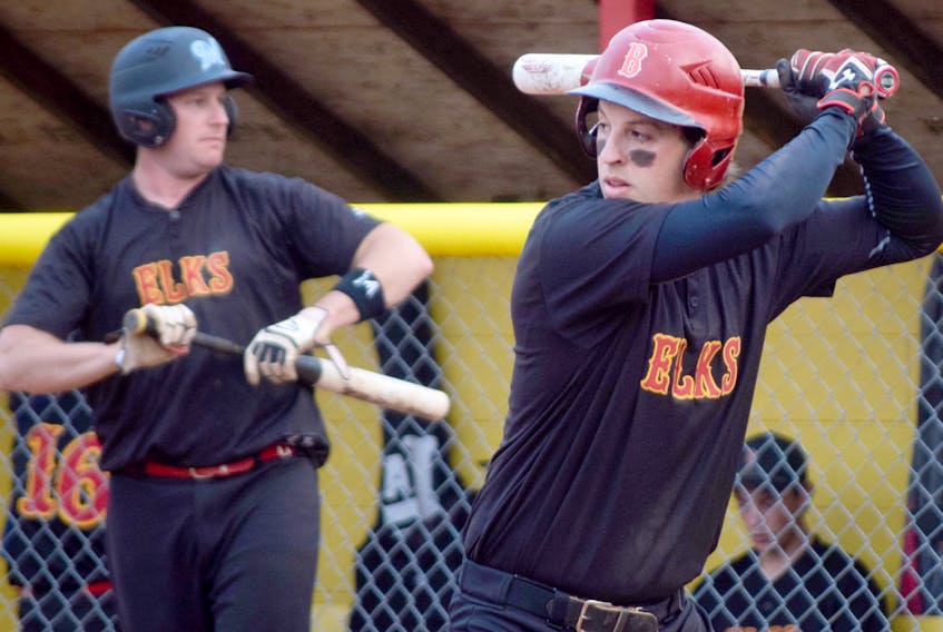 Jeremy Locke and the Brookfield Elks will host the Whiterock Rockies Thursday evening for a Shooters Bar and Grill Fastpitch League doubleheader at Elk Park.