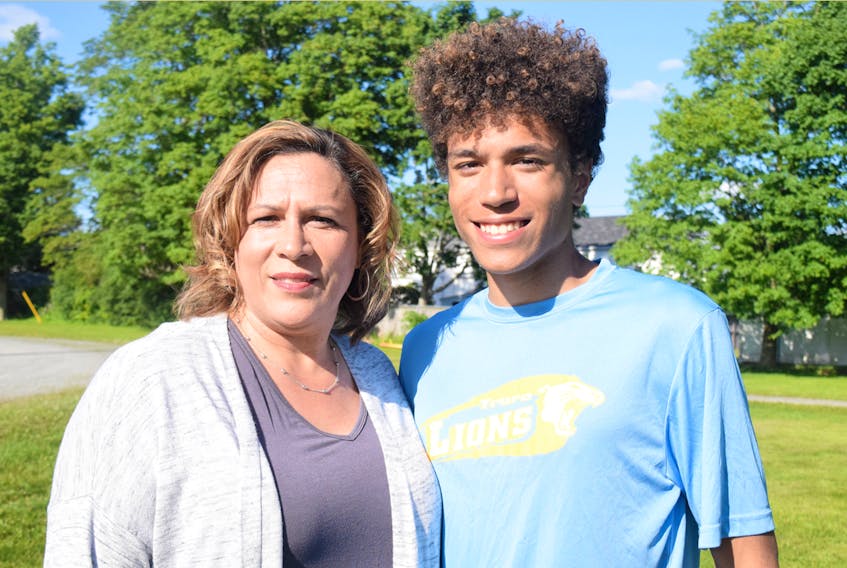 Natasha Gray says her family is proud of Braden and what he has accomplished in track and field, both at the school and club levels. Next month Braden will compete at Legion youth nationals for the second time. He will run the 100m and 400m events. He will follow in his mom’s footsteps, as Natasha attended the 1986 Legion national event in Sudbury, Ont., where she competed in the 200m, 400m and 4x100m relay.
