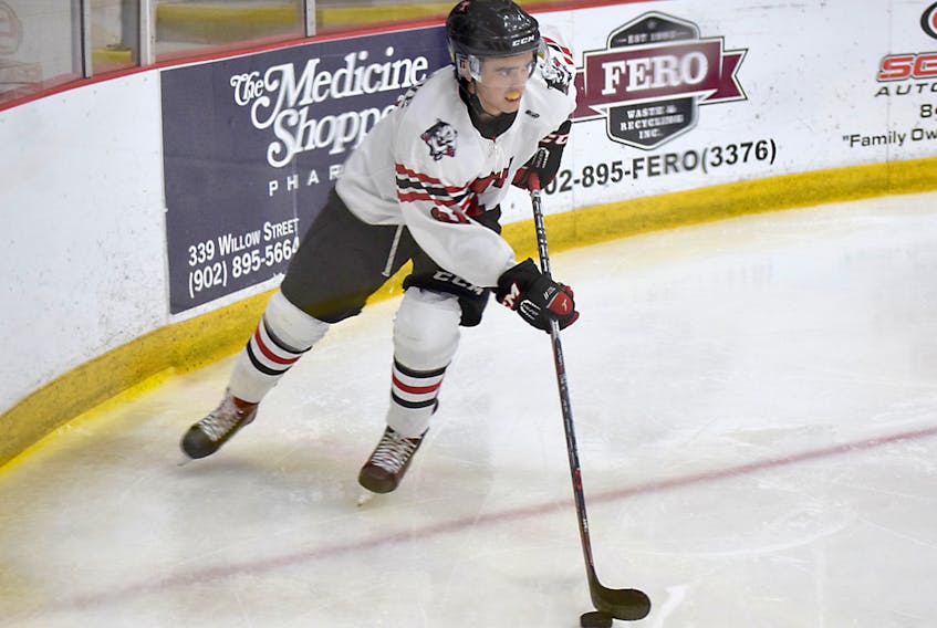 Carson Lanceleve is a small, but skilled forward for the Truro Bearcats of the Maritime Junior Hockey League.