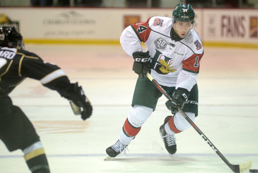 Truro’s Jared McIsaac, of the Halifax Mooseheads, has been invited to the national junior team selection camp Dec. 10 to 14 in Victoria, B.C.