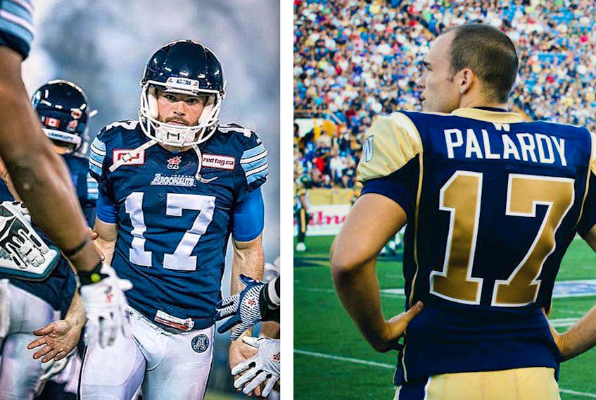 Former CFL kicker Justin Palardy will be inducted into the Colchester County Sports Hall of Fame during a ceremony on Nov. 1