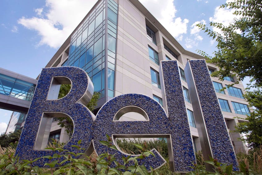 Bell Canada head office is seen on Nun's Island, Wednesday, August 5, 2015, in Montreal. 