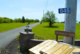 A Kameron Collieries owned property on Coxheath Road, next to the Prospect Drive subdivision, also up for sale. Sharon Montgomery-
Dupe/Cape Breton Post