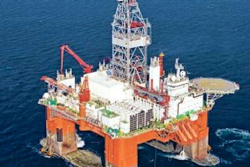 ['Statoil will use the West Aquarius deepwater drilling rig for exploration activities offshore Newfoundland. —\u2002Submitted by CNW Group/Statoil Canada Ltd.']