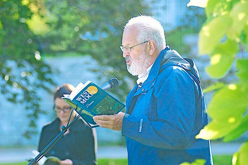 <p>Diane Crocker/TC Media</p>
<p>As part of its 60th anniversary, the City of Corner Brook celebrated West Street Day on Wednesday. The day kicked off with readings from the works of Al Pittman at the memorial site next to The Western Star. Rex Brown and Stephanie McKenzie took turns reading from Pittman’s “West Moon,” and “Collected Poems.”</p>
