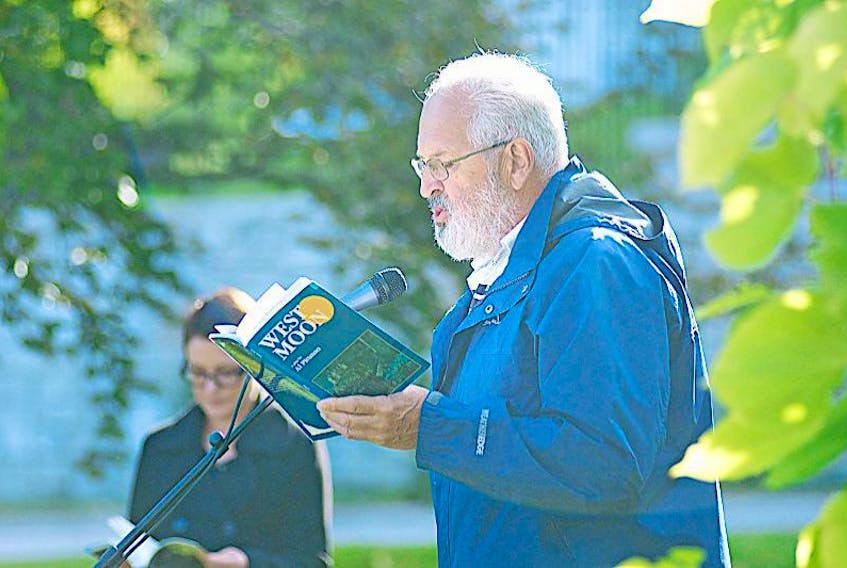<p>Diane Crocker/TC Media</p>
<p>As part of its 60th anniversary, the City of Corner Brook celebrated West Street Day on Wednesday. The day kicked off with readings from the works of Al Pittman at the memorial site next to The Western Star. Rex Brown and Stephanie McKenzie took turns reading from Pittman’s “West Moon,” and “Collected Poems.”</p>