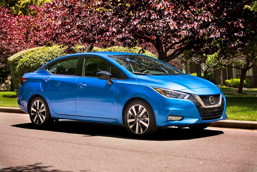 The 2021 Nissan Versa boasts even more safety standards and will start in Canada at under $16,500. Nissan / Handout