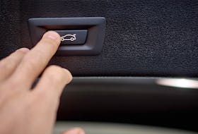 If your car is a 2002 model or later, it has an easy to locate, glow-in-the-dark, interior emergency release lever, handle or button in its trunk. 123rf stock photo