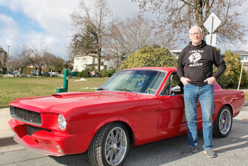  It took Dennis Hilton many years to put his 1965 Mustang together the way he’d always envisioned, and he’s pleased with the results. Brad Hodson photo