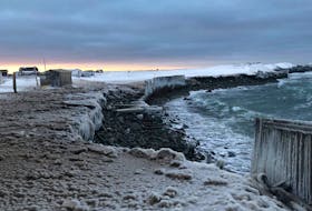 Many sections of destroyed sea fence were among the biggest areas of concern for Bonavista after the enormous winter storm. — PHOTO COURTESY OF TOWN OF BONAVISTA