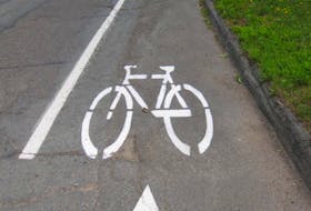 <p>FILE PHOTO: Bike lane markings.</p>