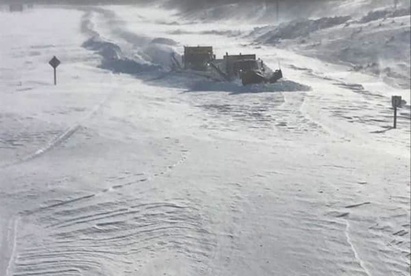 Transportation and Works crews reported drifts during the January blizzard up to 15 feet high. The massive snowfall threw St. John’s into an eight-day state of emergency, resulting in lost wages for workers. -Contributed file photo